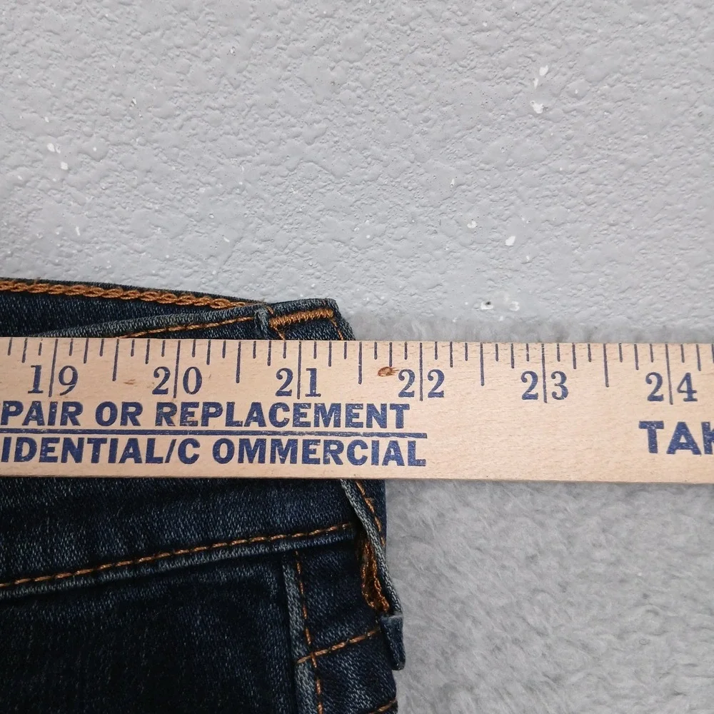 True Religion Section Straight Seat Flap Pocket Jeans‎ Men's 40 Dark Wash EUC